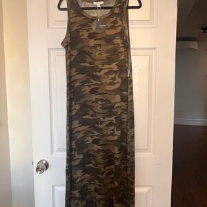 Mittoshop Camouflage Sleeveless Dress